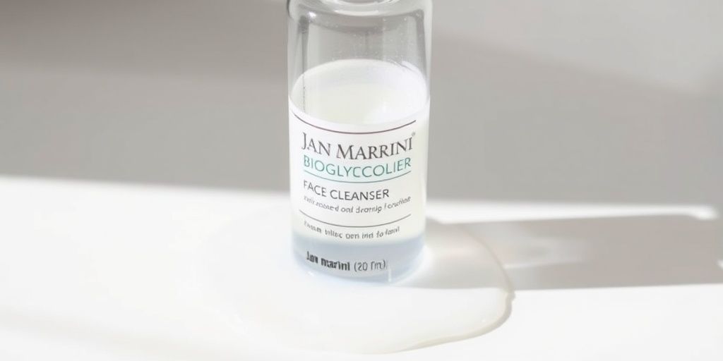 Jan Marini Home Care: 5 Must‑Try Products 1 Jan Marini Bioglycolic Face Cleanser bottle with lather