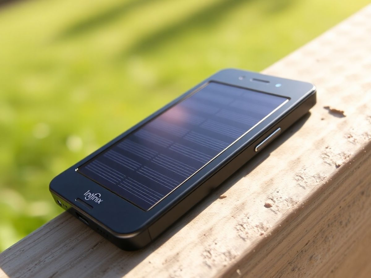 Infinix Spark Slim: carregamento solar integrado - InBrief