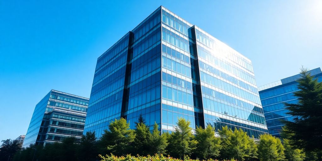 Airline corporate office building