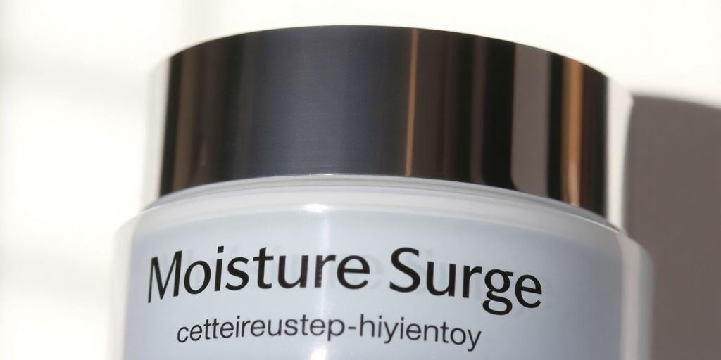 Clinique Moisture Surge 100H cream jar.