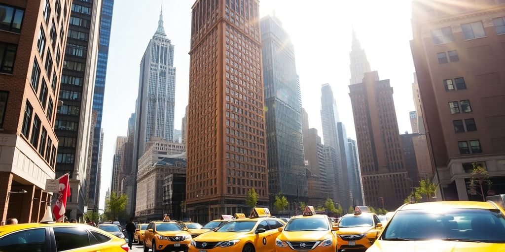 New York City skyline buildings