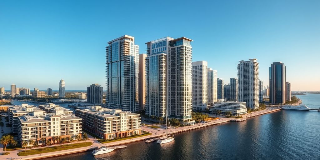 Brickell Miami waterfront homes and high-rises