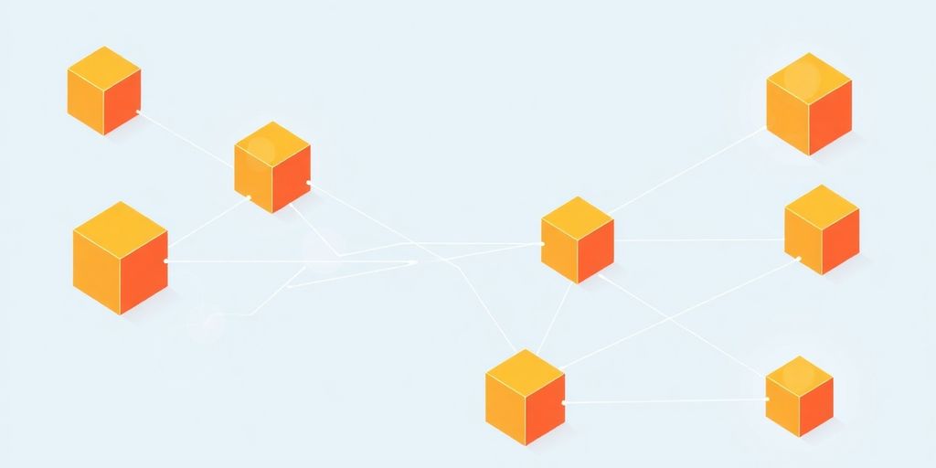 Illustrative blockchain nodes for supply chain transparency.