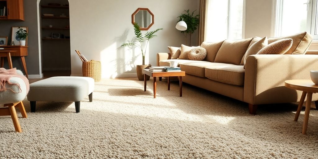 Pennsylvania home interior with plush carpet.