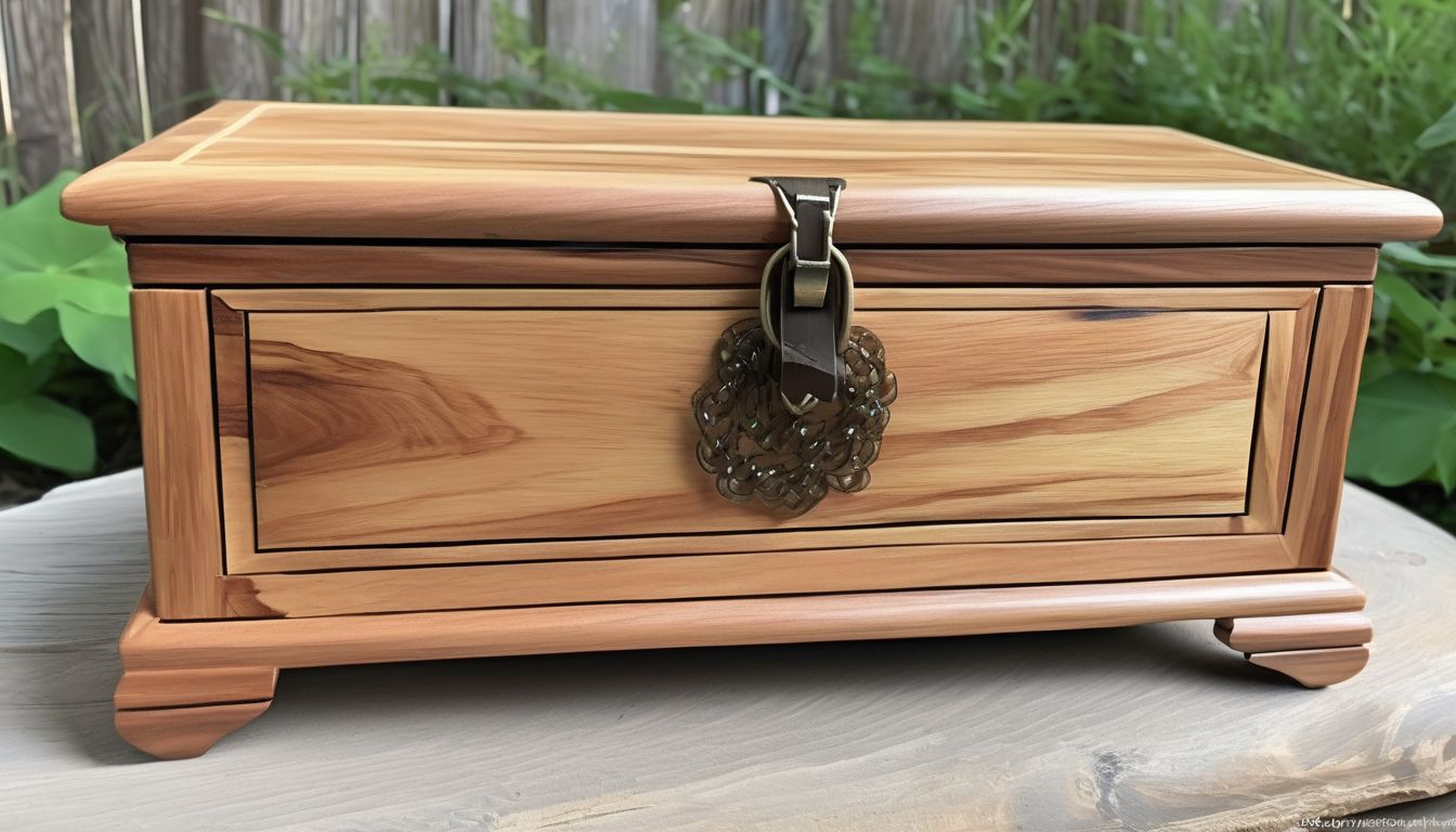 wooden jewelry box DIY