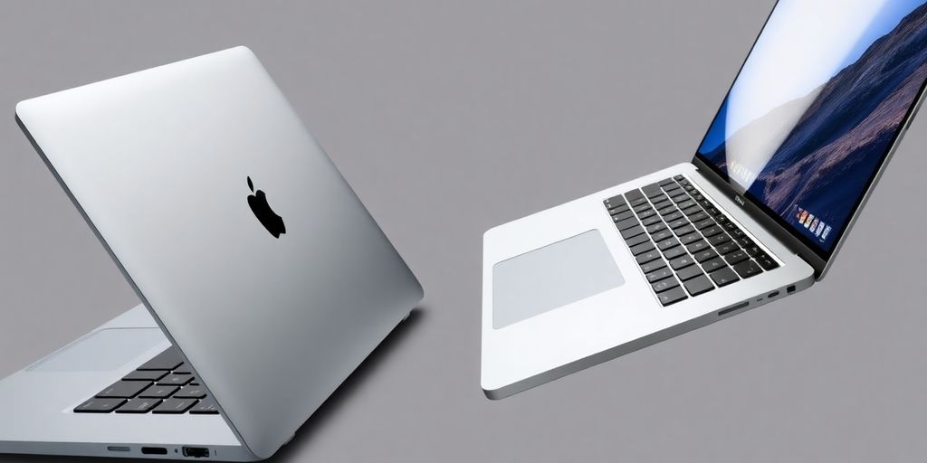 صورة لجهاز ماك بوك اير وماك بوك برو