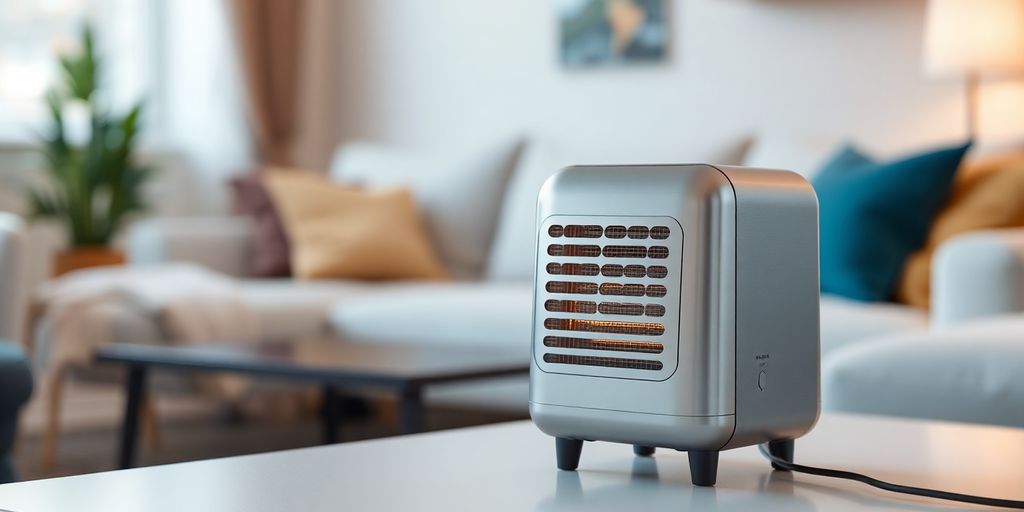 Small compact electric radiator