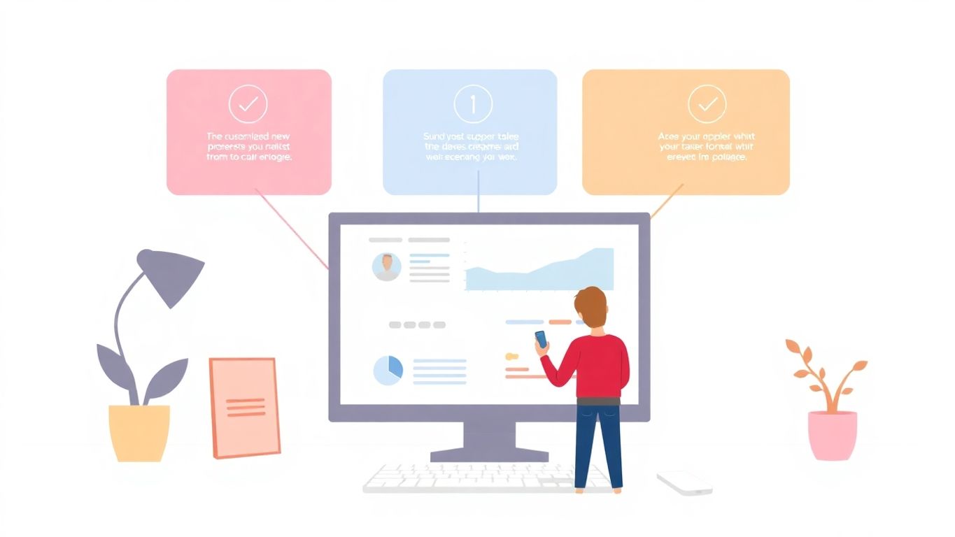Illustrasjon av tilpasning i SEMrush.