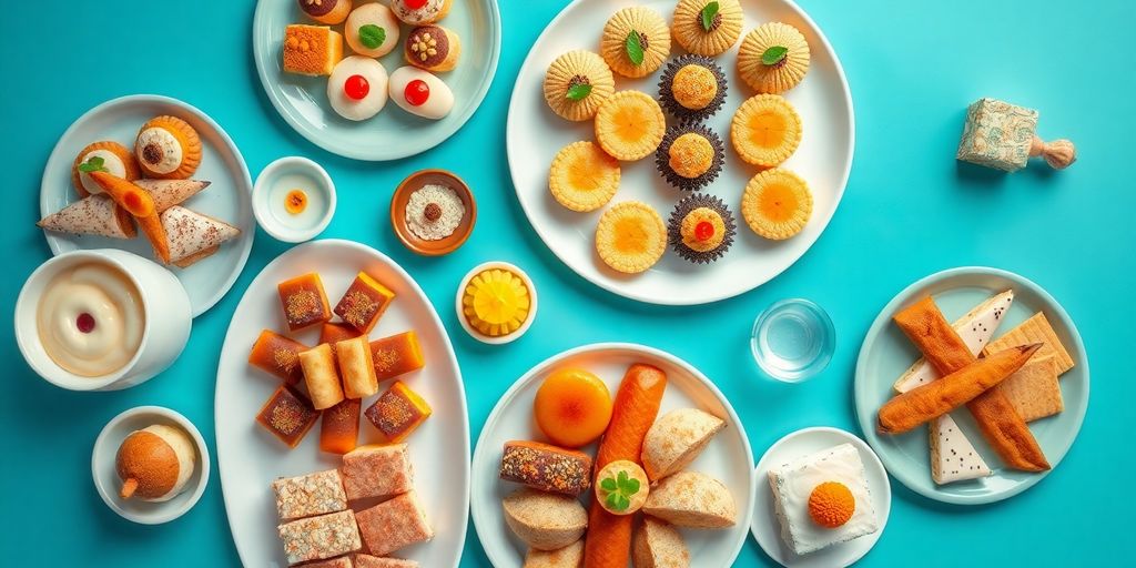 อาหารจัดเบรคหลากหลายน่าทาน