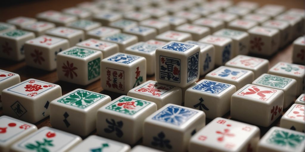 Mahjong tiles and card for beginners guide thumbnail.