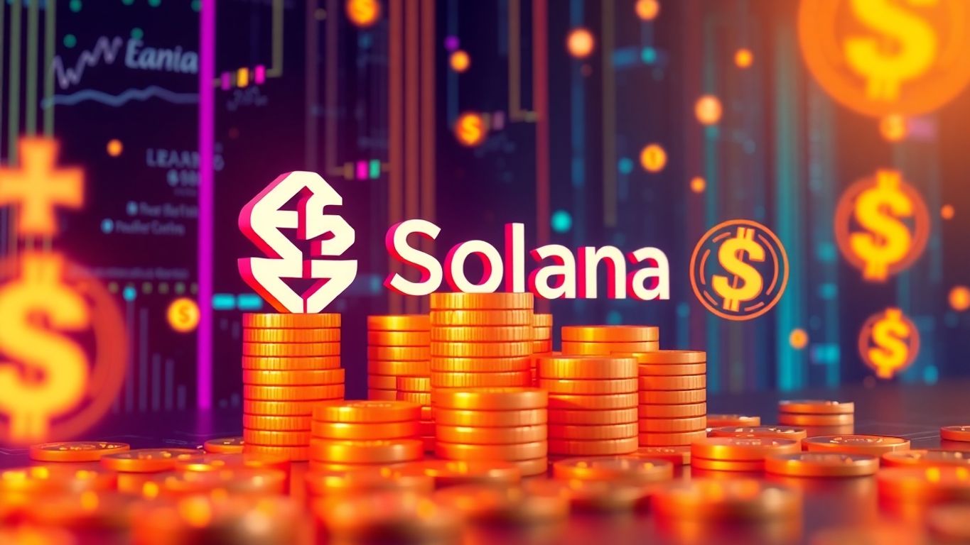 Solana blockchain, money, and digital assets.
