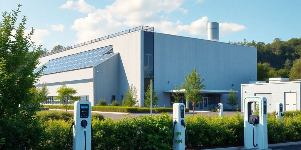 where are the factories located that build ev charging stations | AMPPAL