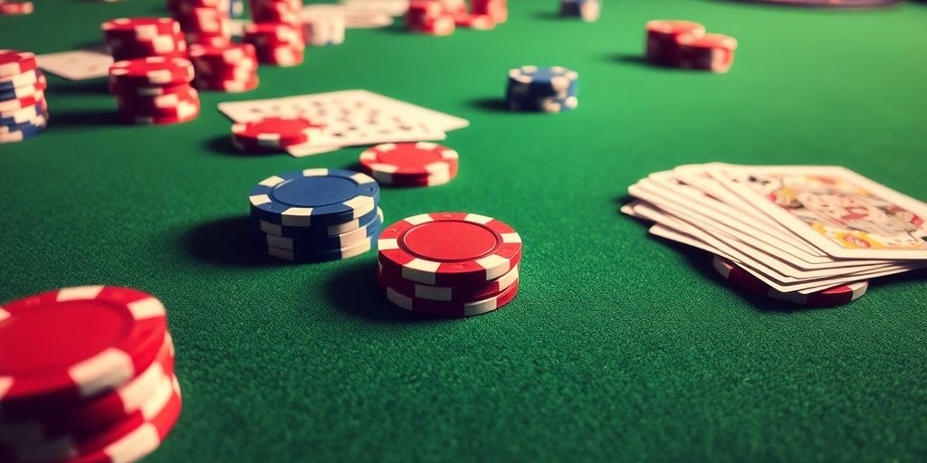 Casino en ligne, jetons, cartes