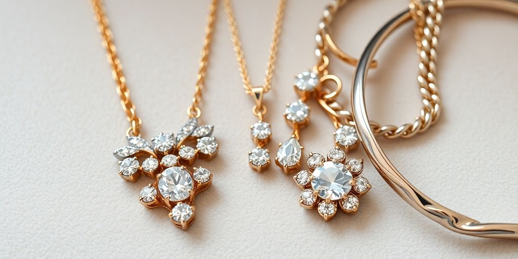 Bijoux élégants en gros plan sur fond en velours.