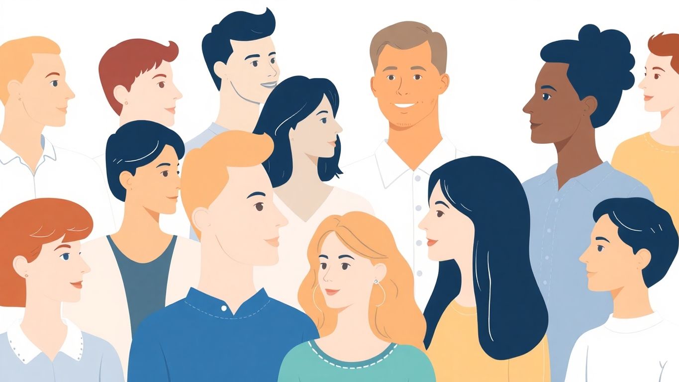 Målgrupper med ulik bakgrunn og interesser.