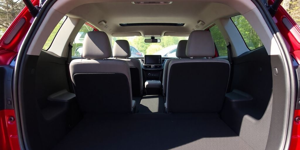Interior view of 2023 Toyota Corolla Cross L AWD.