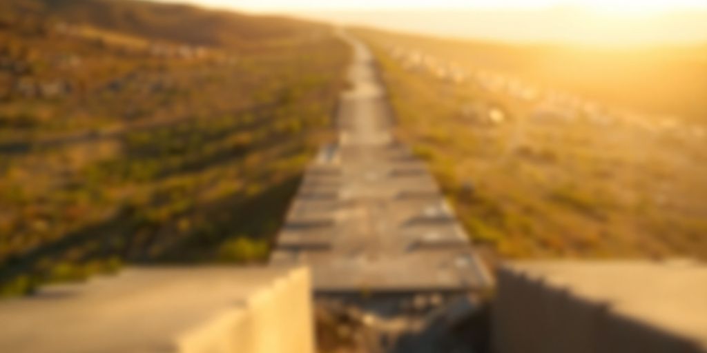 Divergent paths merging into a clear future.