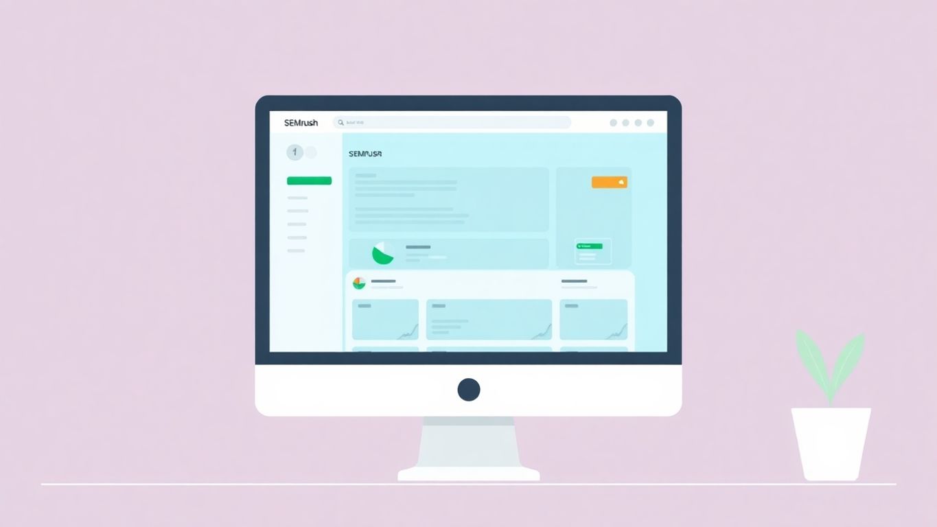 Illustrasjon av SEMrush for nybegynnere