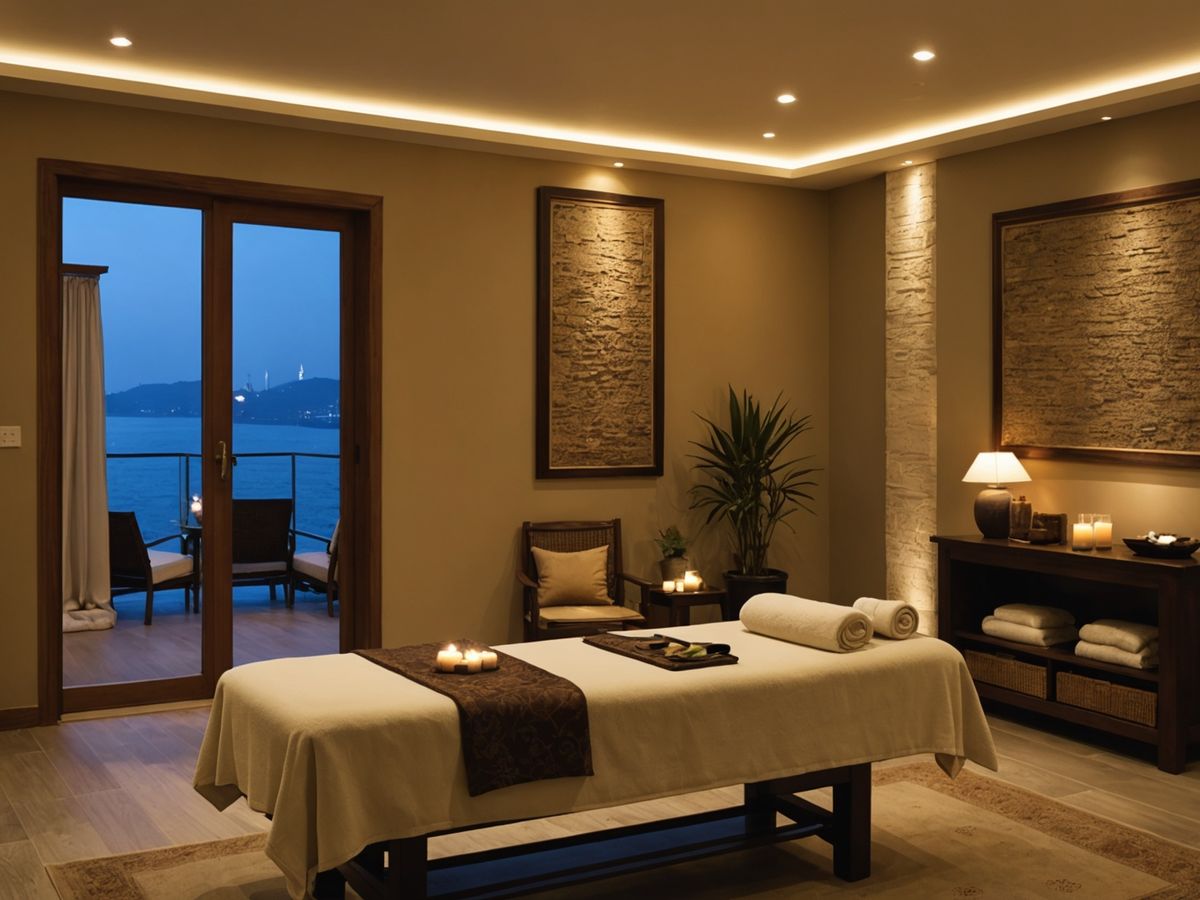 Serene spa setting in Istanbul's Anatolian side