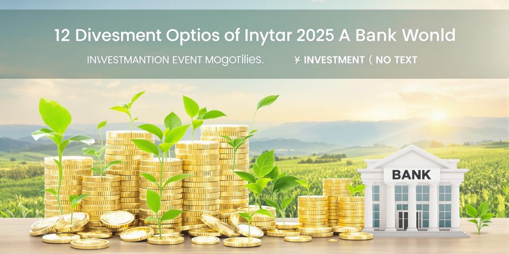 Verschiedene Geldanlageoptionen für 2025 in einer schönen Landschaft.