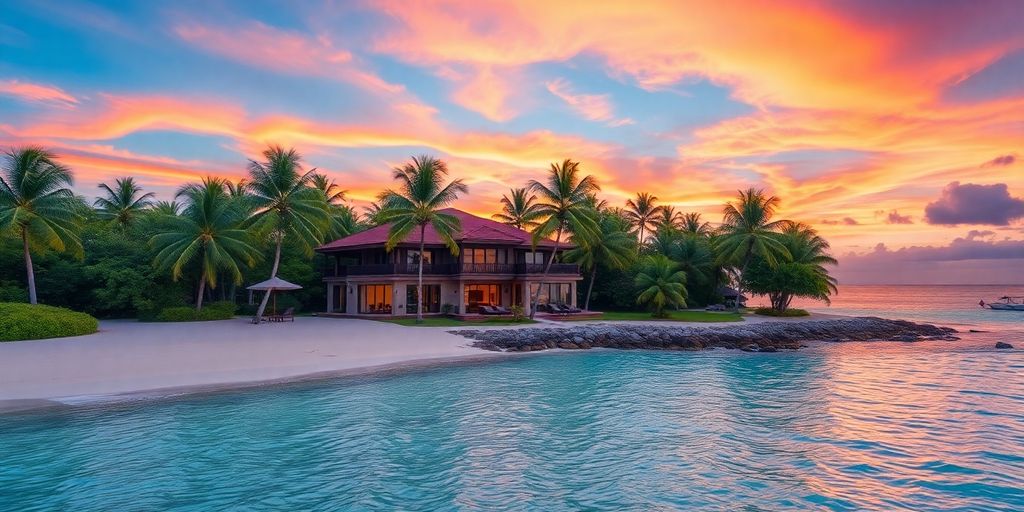 Phuket property with sun, sea, and sand.