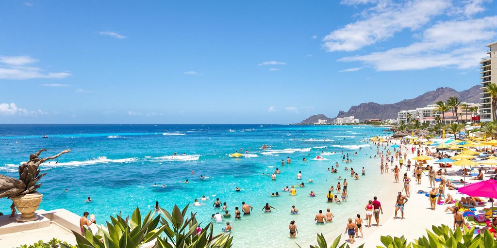 Guests enjoying activities at Secrets Los Cabos Resort.