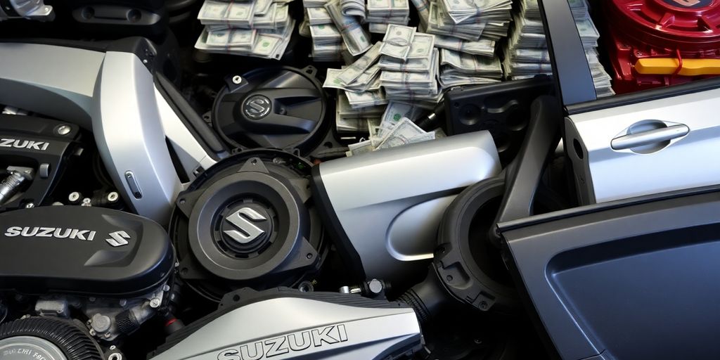 Suzuki car parts and cash in Adelaide.