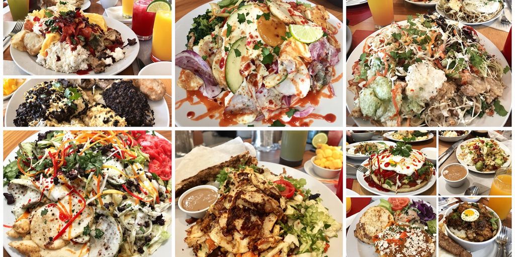 Vibrant Jenks, OK restaurant dishes and street scenes.