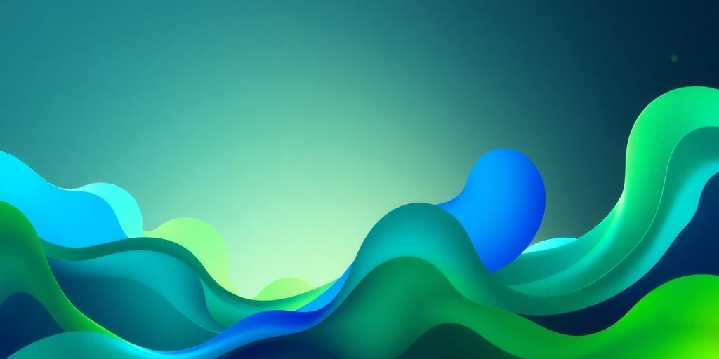 Digital growth with upward trending curves.