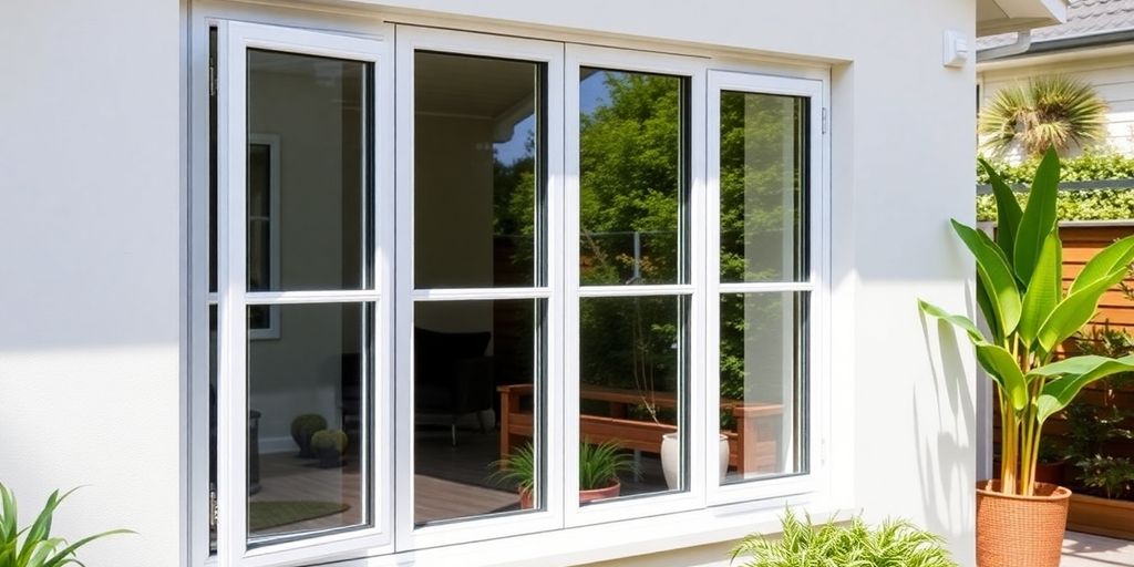 Tafco window in a stylish home with natural light.