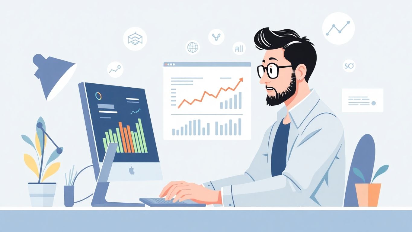 Digital markedsfører med fokus på synlighet og optimalisering.