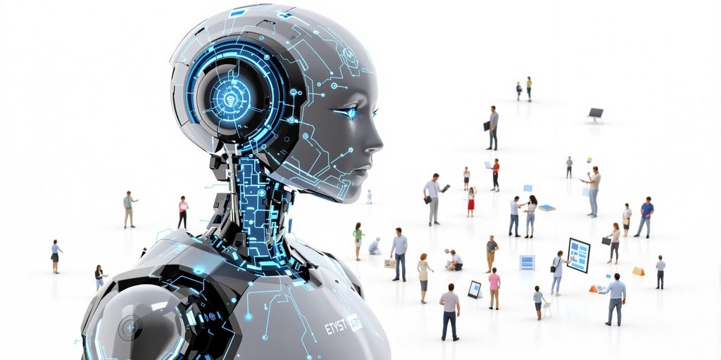 AgentGPT AI bot working with diverse users