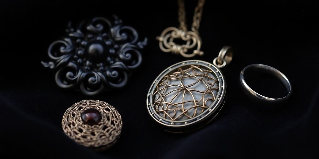 Bijoux anciens de deuil