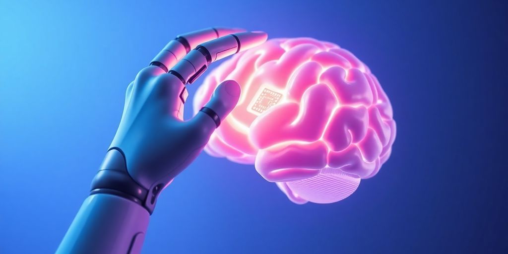 Robotska ruka, digitalni mozak, tehnologija