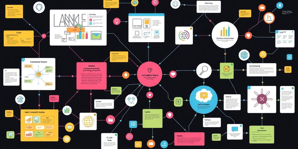 Colorful, accessible design diagrams and concept maps.