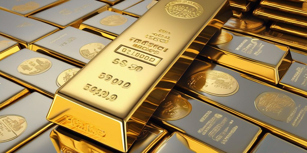 gold bars and global financial markets