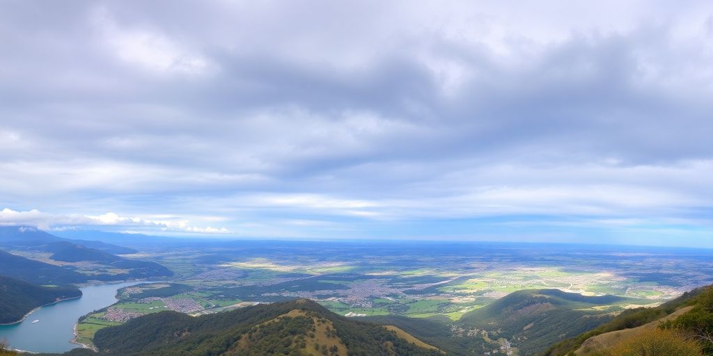Paysages français variés sous un ciel changeant.
