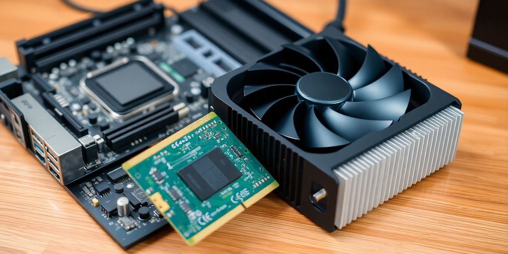 Componentes de hardware para melhorar o desempenho do PC.