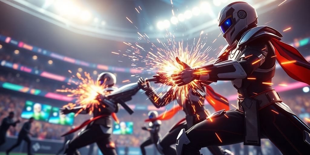 Valorant agents in action at the Esports World Cup 2025.