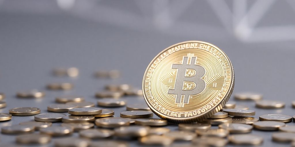 Pièce d'investissement brillante sur des calculs