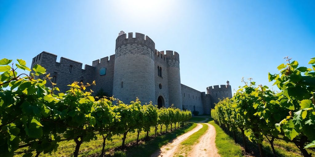 Château fort Saint-Émilion vignoble