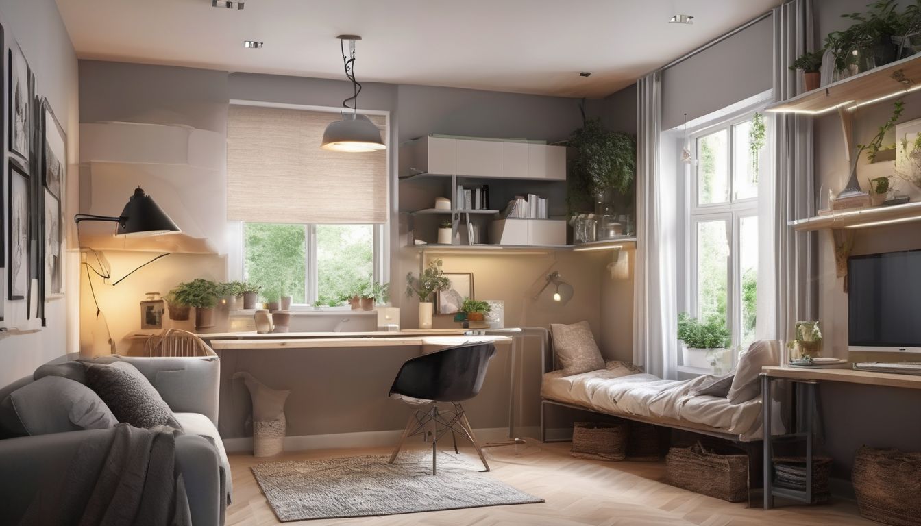 creative lighting solutions in small home spaces