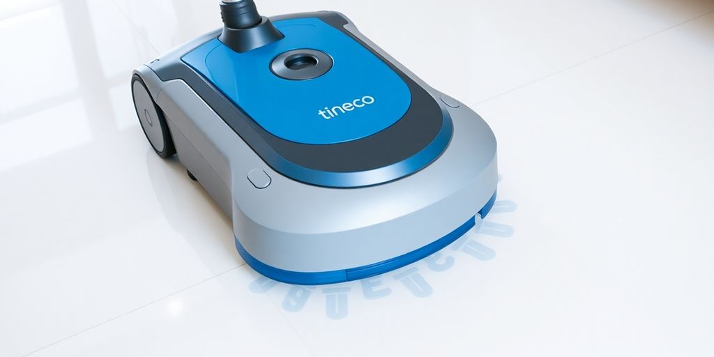 Tineco S6 wet dry vacuum cleaner on a clean floor.