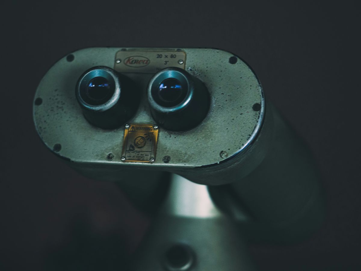 grey telescope