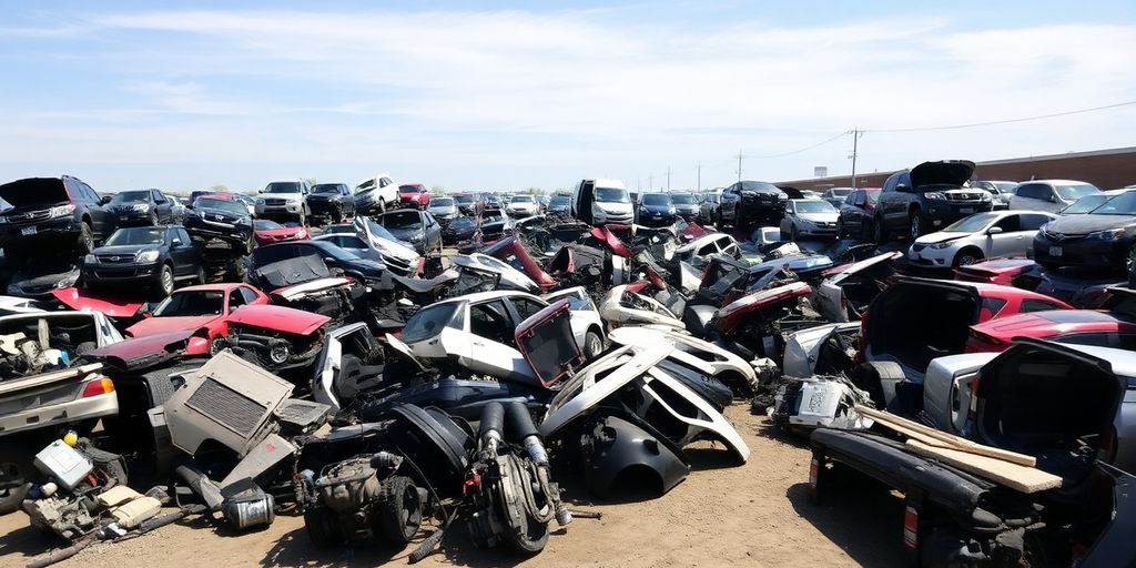 Toylex R Us facility with Toyota car parts.