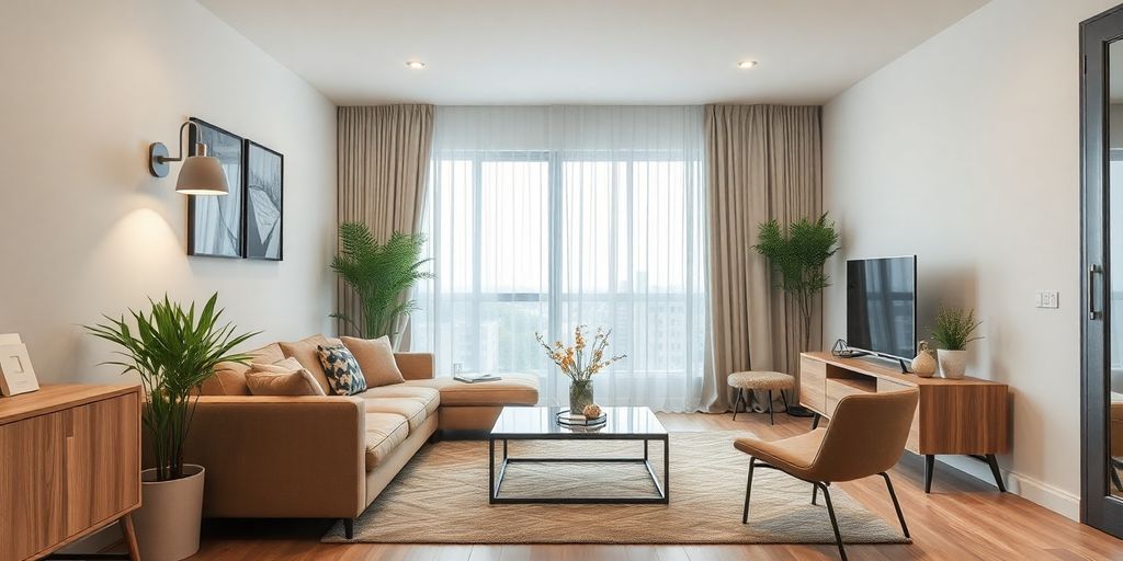 Apartament curat fara gandaci.