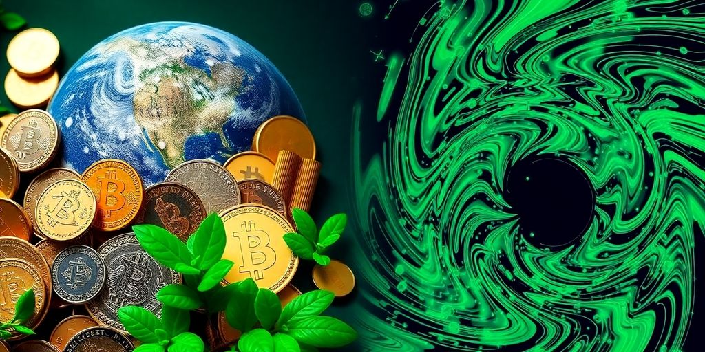 Investment portfolio growth with diverse assets.