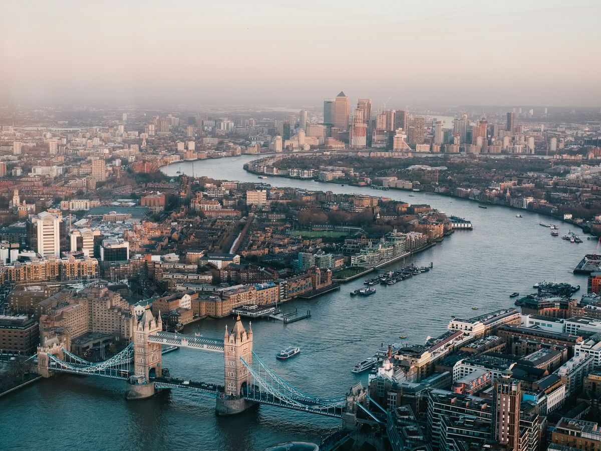aerial photography of London skyline during daytime