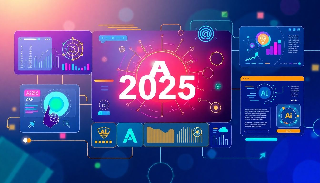Engaging digital interface with AI interaction.