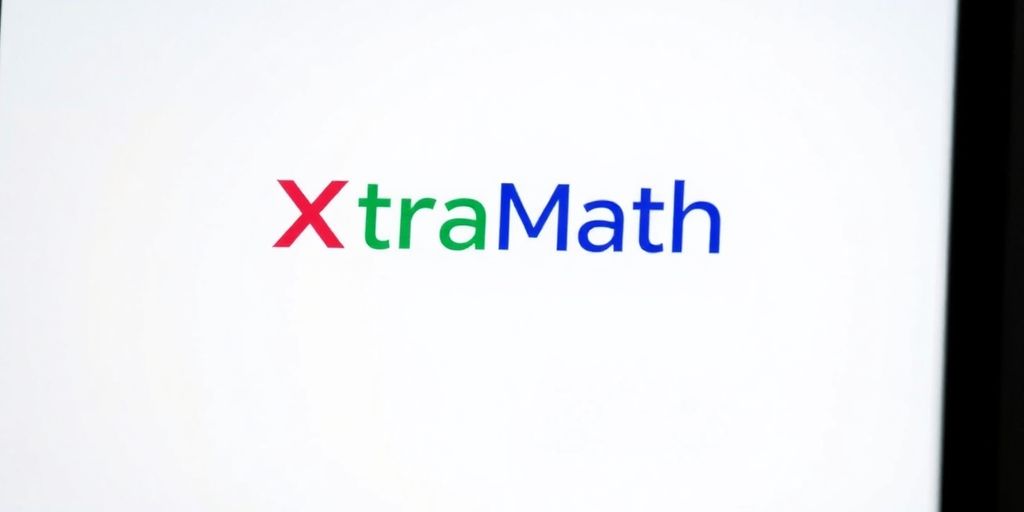 XtraMath logo with a bright, clean background.